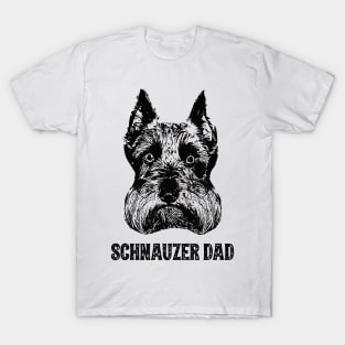 Schnauzer Dad T-Shirt